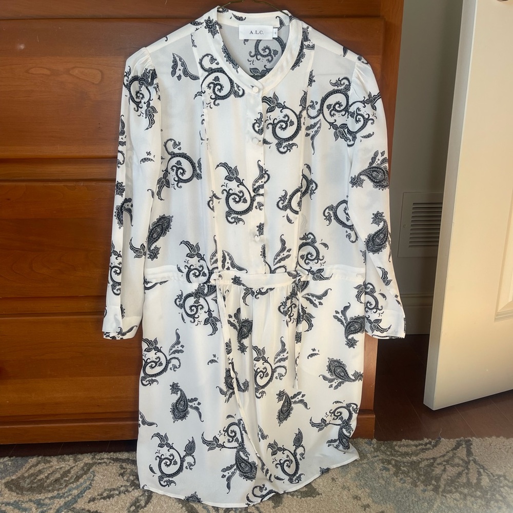 ALC paisley dress size 0